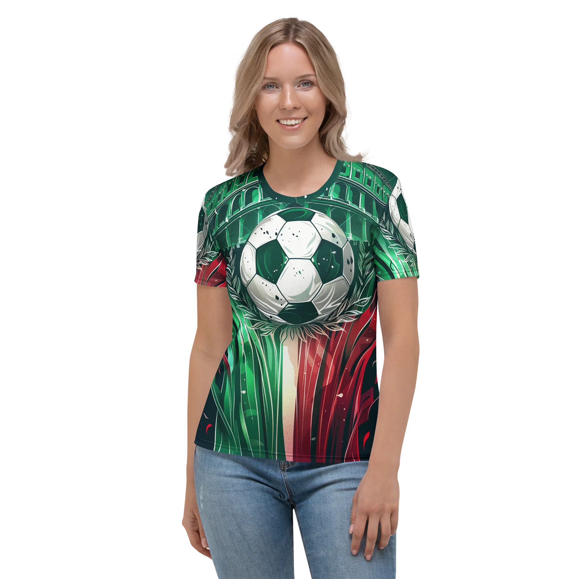 Italy Fantasy Football Womens T shirt product image (4)