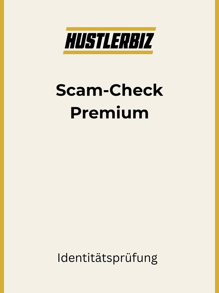Premium – ScamCheck / Risikoanalyse product image (1)