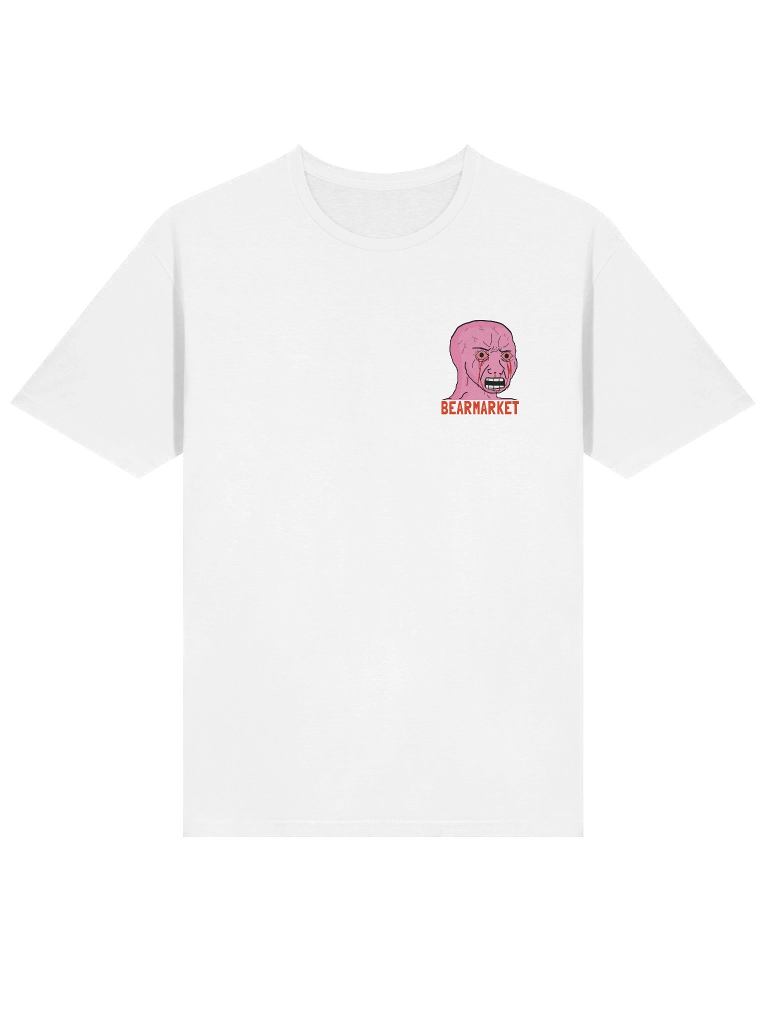Wojak Tee - Red Face Bear Market 📉💀 product image (3)