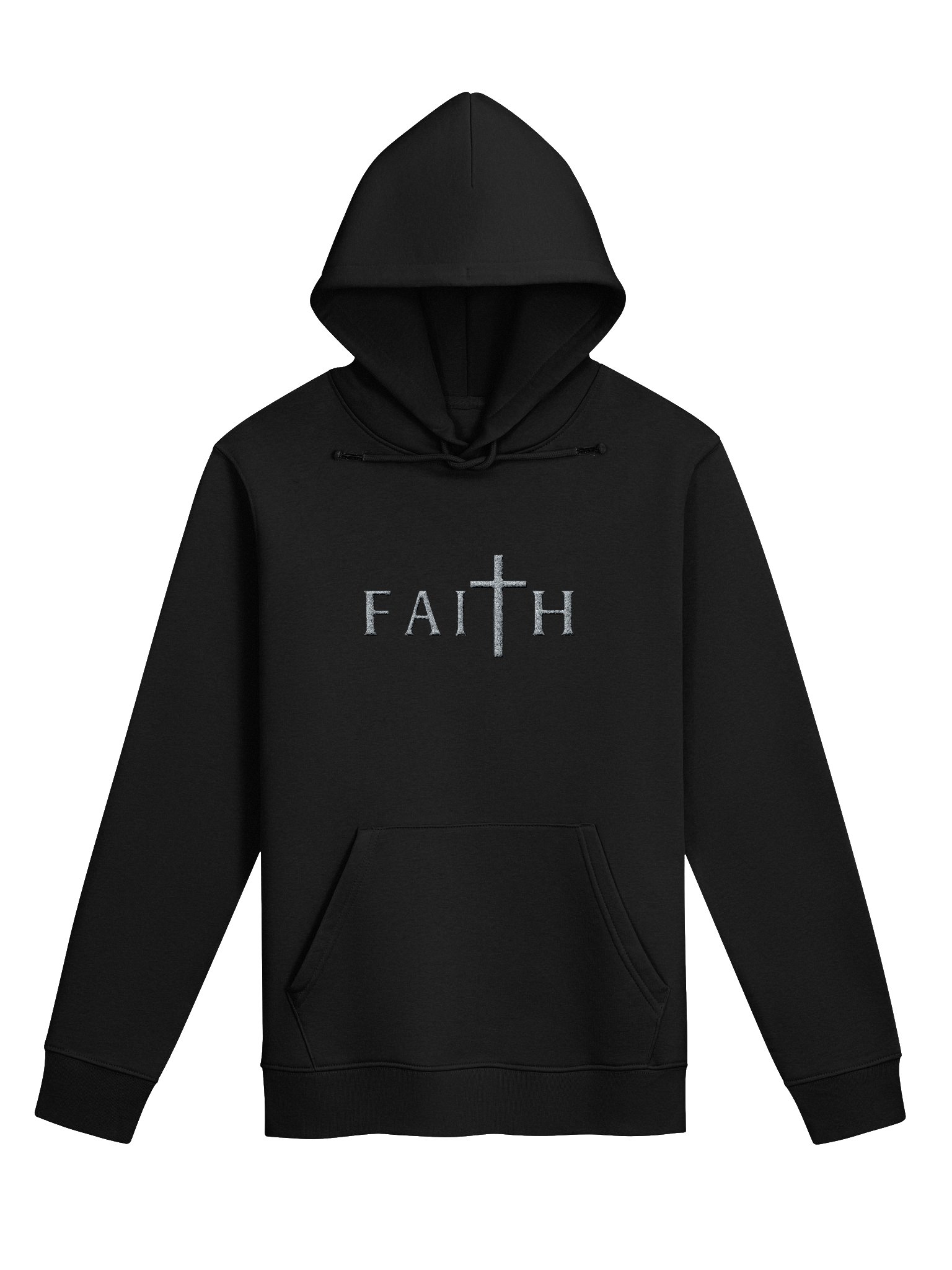 Embroidered Faith hoodie product image (1)