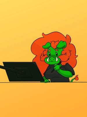 Jinx, Tabasco, and Scotch Bonnet don't seem to really care if I get any work done... but they DO care about hanging out with their mama (and treats).  Just a short little animatic I ended up making after spending a work day with a slowly growing mountain of small beasts on me. #vtuber #envtuber #artistsoftiktok #animatic #petsontiktok #workfromhome #orc #sketch