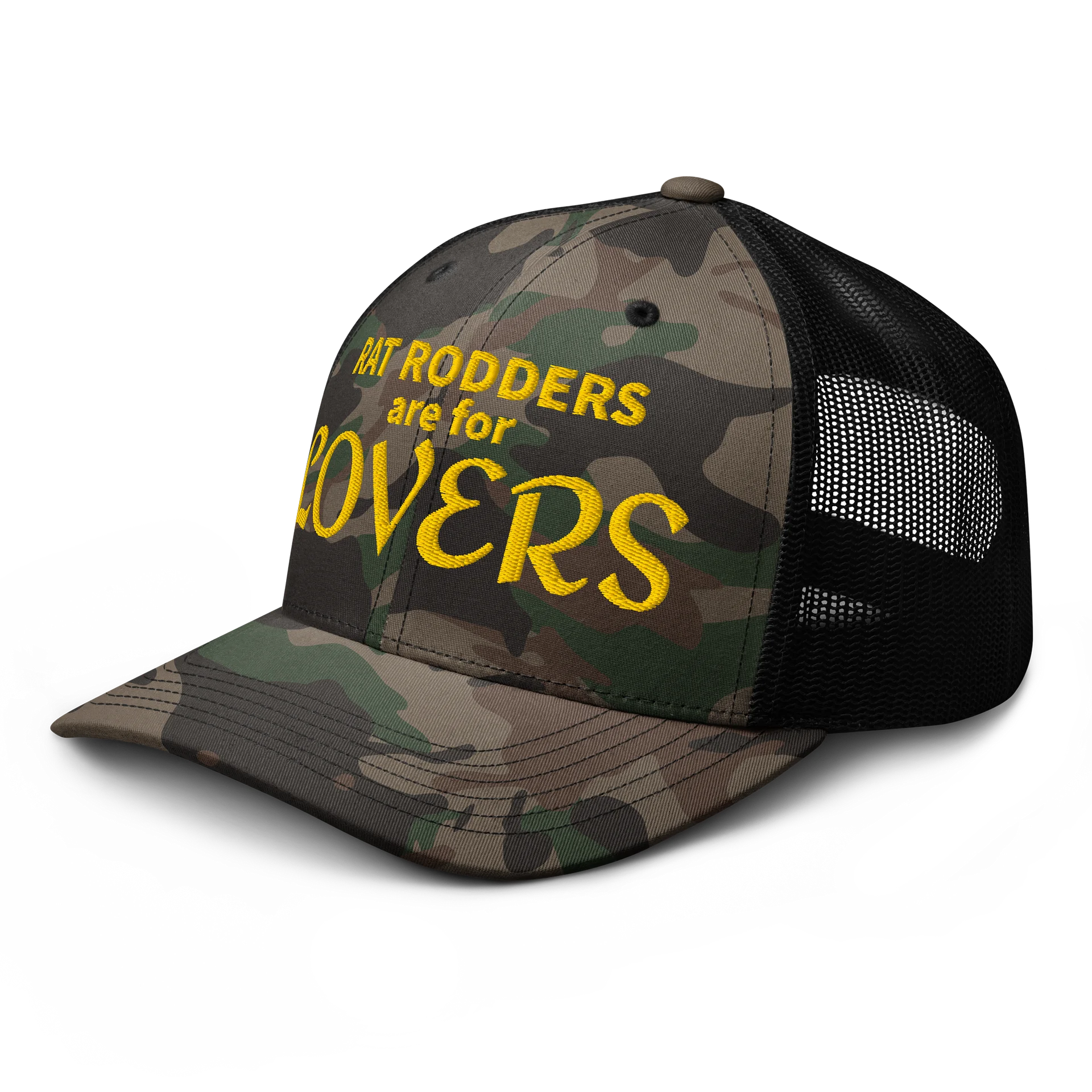 Rat Rodders are for LOVERS trucker hat product image (5)
