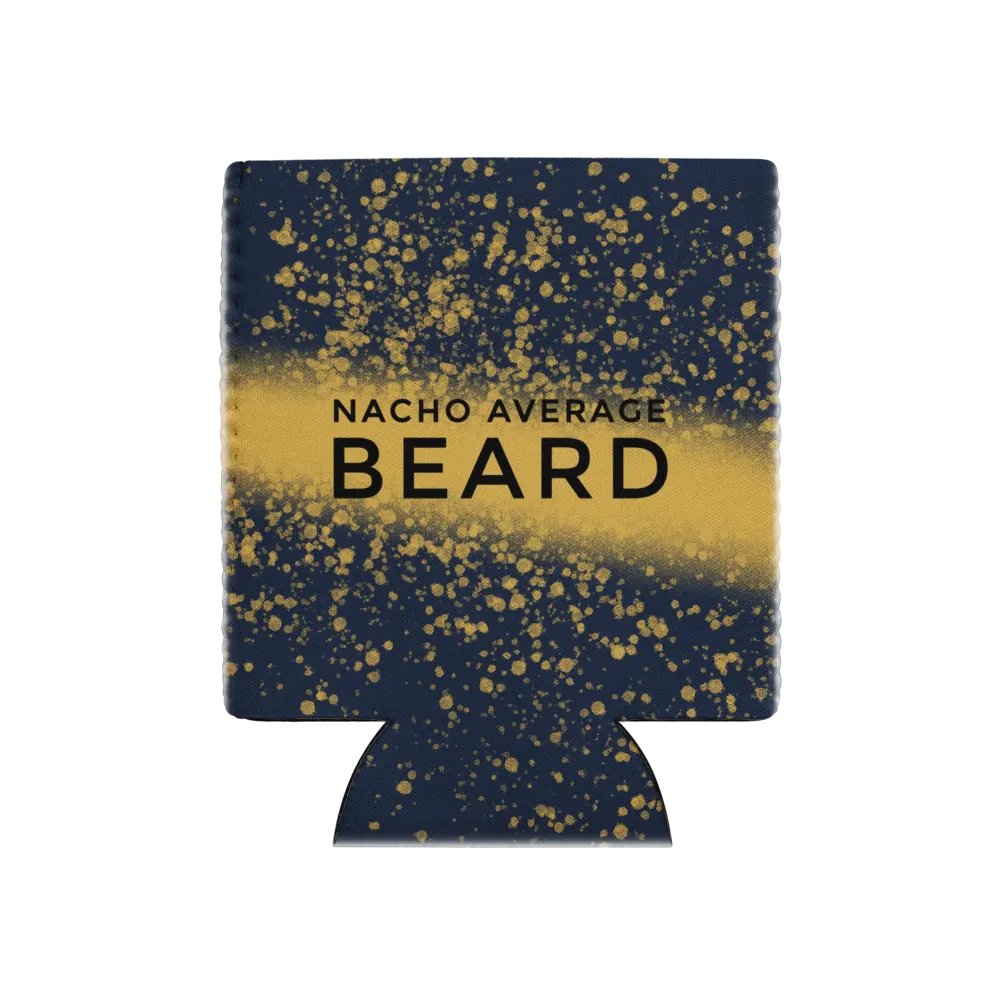 Coozie Can Cooler (Design: Nacho Average Beard) product image (1)