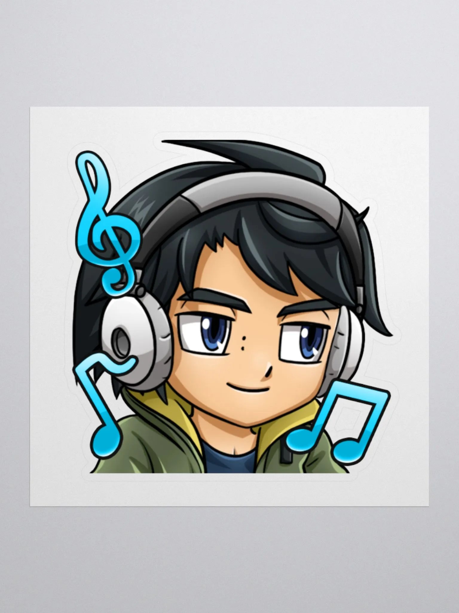 Grizexia Headphones2 Emote Sticker product image (1)