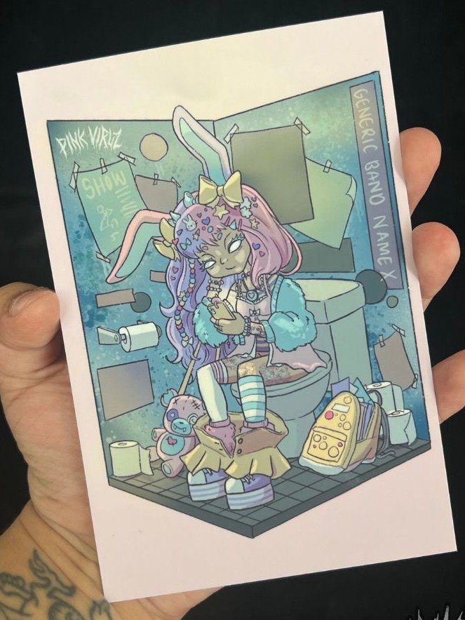 Dirty Decora (2020) — Art Postcard product image (1)