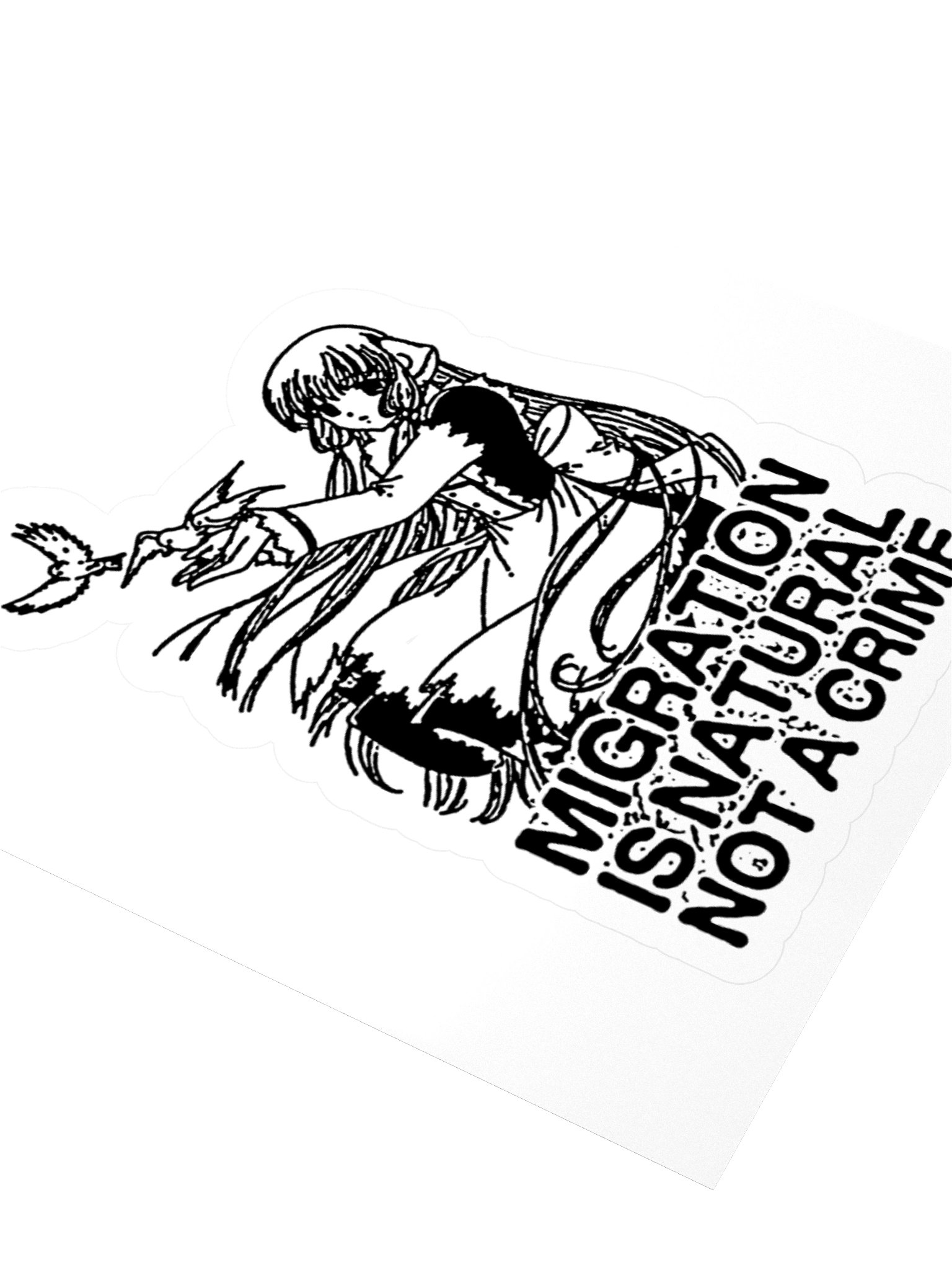 MIGRATION IS NATURAL - Stickers product image (3)