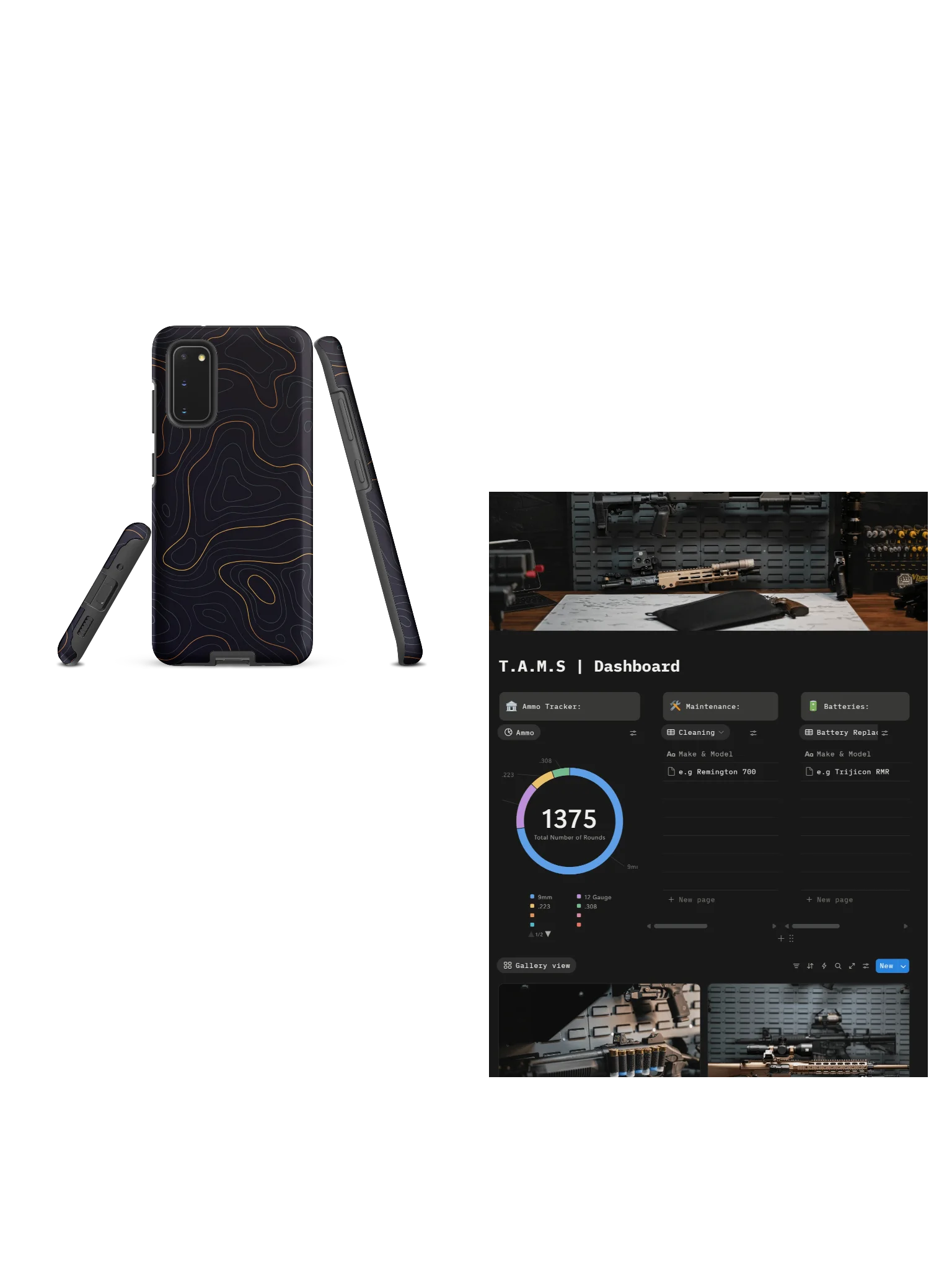 T.A.M.S & Samsung Phone Case Bundle product image (1)