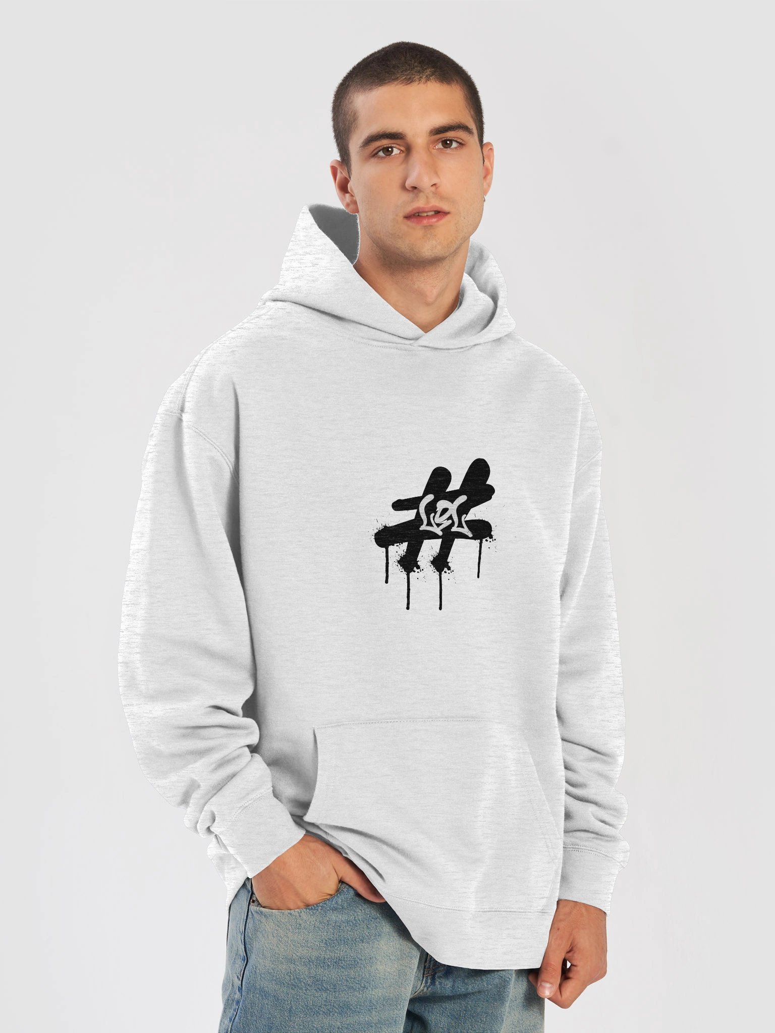 GRAFFITI EDITION HOODIE WHITE product image (7)