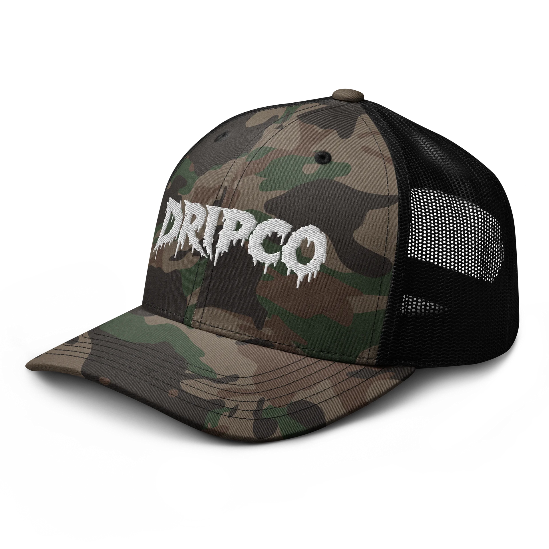 DRIPCO Abstract Camo Trucker Hat product image (6)