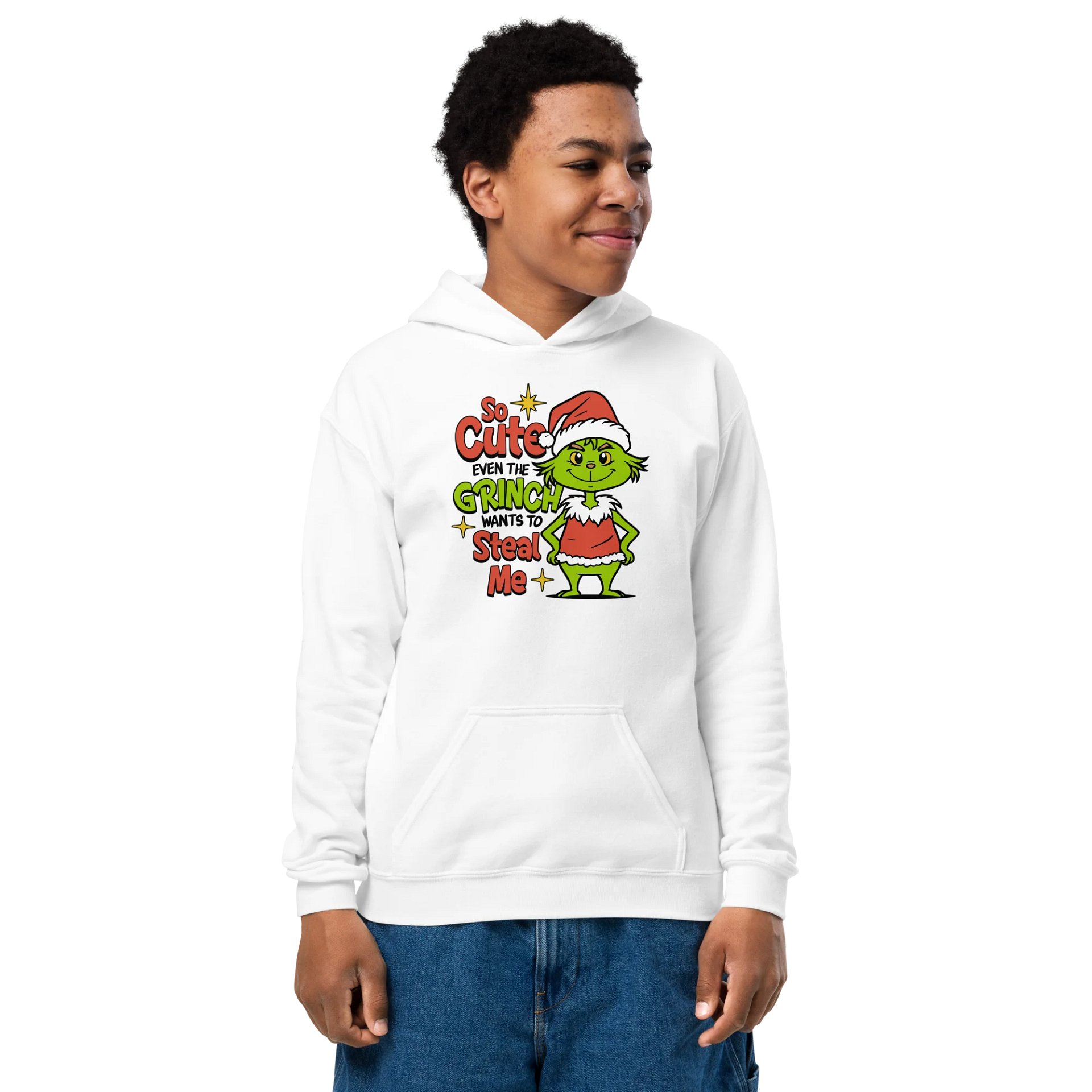 Grinch Can't Resist Youth Hoodie product image (1)