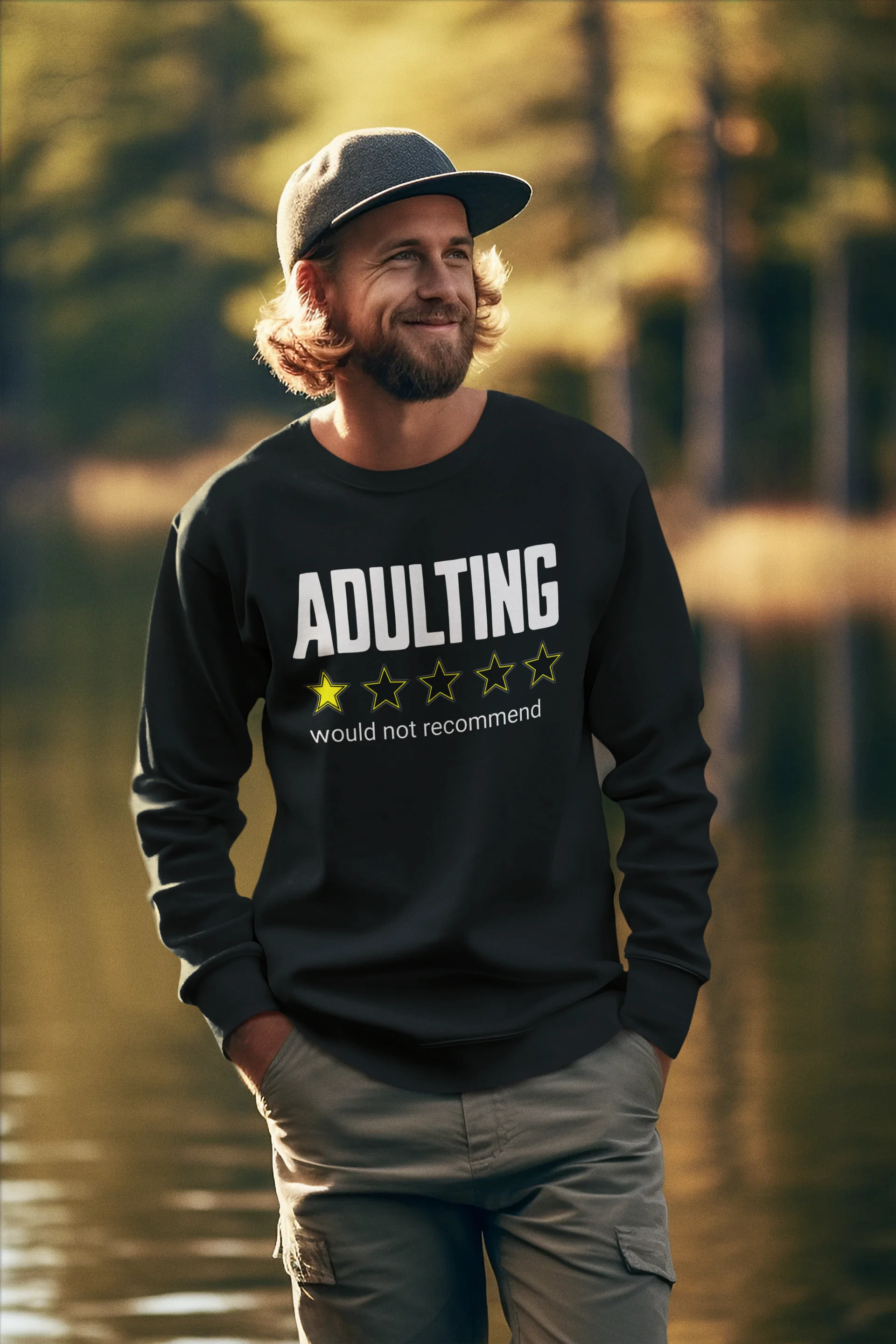 Adulting: Would Not Recommend Sweatshirt (Unisex) product image (26)
