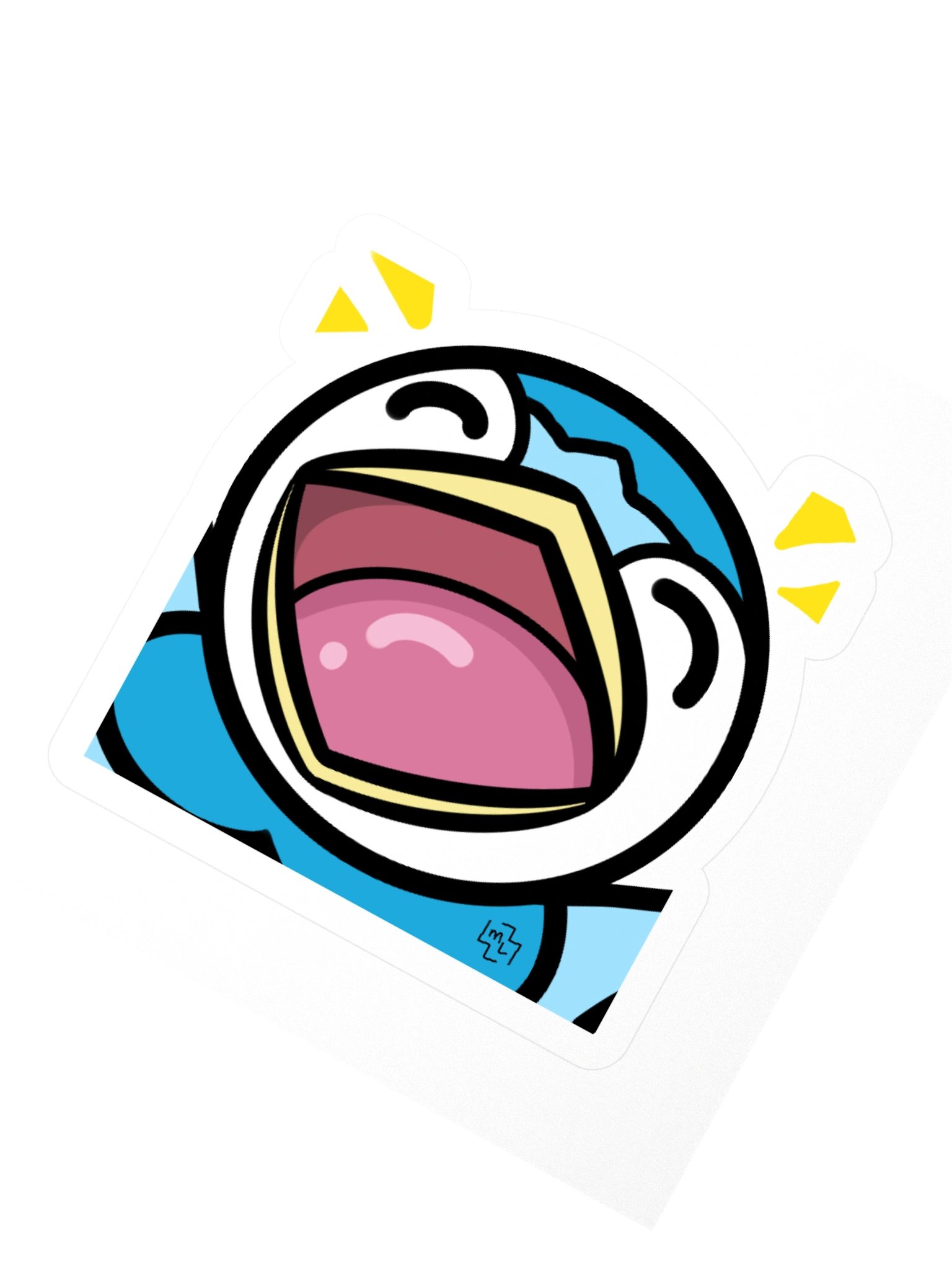 Lup SCREAM Sticker product image (8)