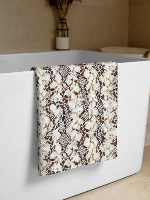 Beige Snake Skin Towel product image (2)