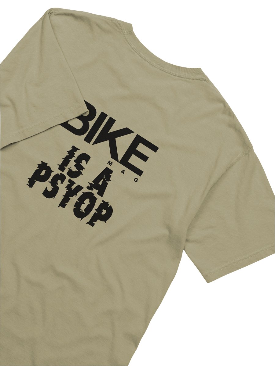 BIKE Mag Is A Psyop Shirt (Dark Logo) product image (76)