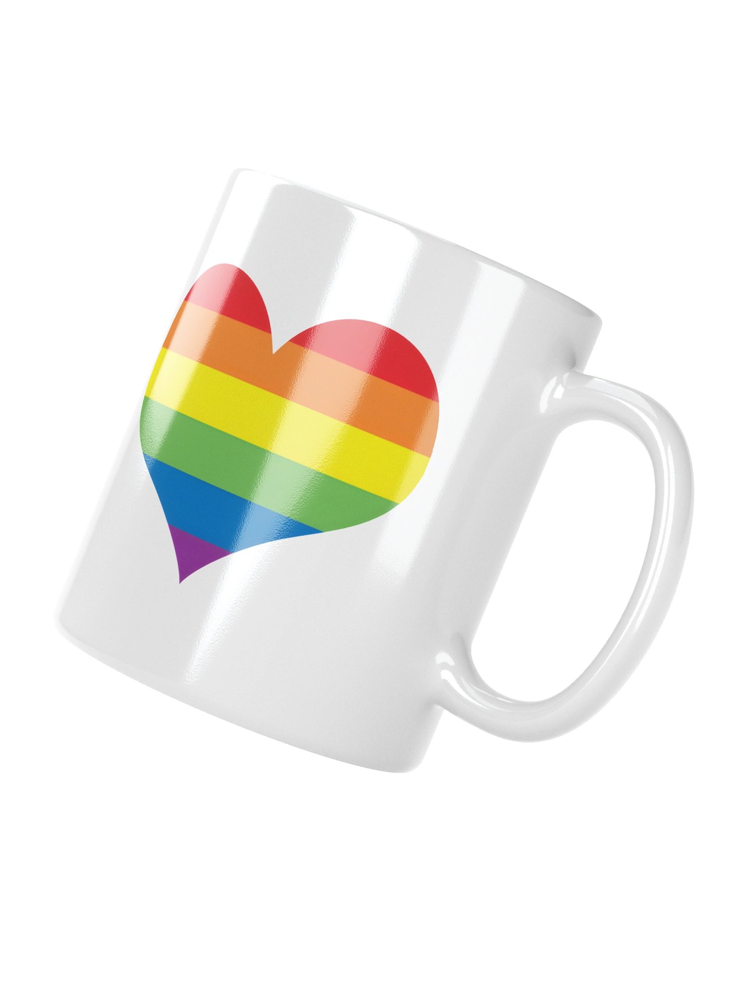 Rainbow Heart Mug Cup product image (9)