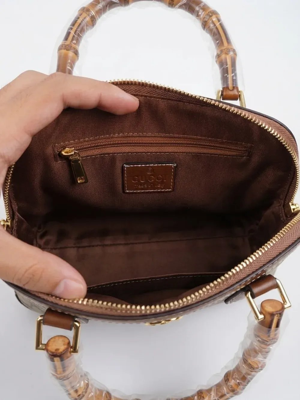 Gucci Diana Bamboo Handbagشنطة غوتشي بامبو نسائية فاخرة هاي كوالتي درجة أولى product image (2)