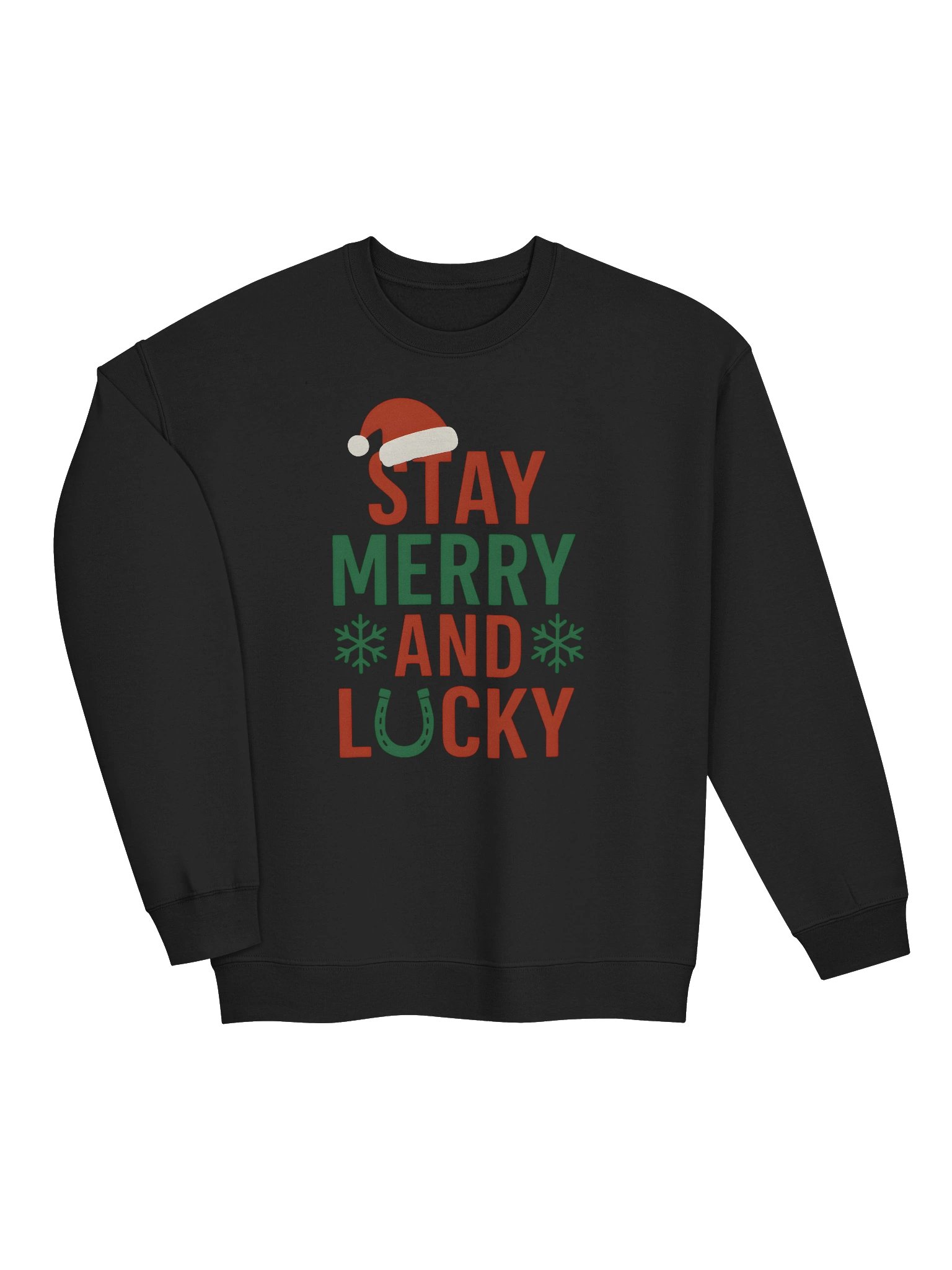 The Stay Merry and Lucky Sweatshirt (wholesale) product image (3)