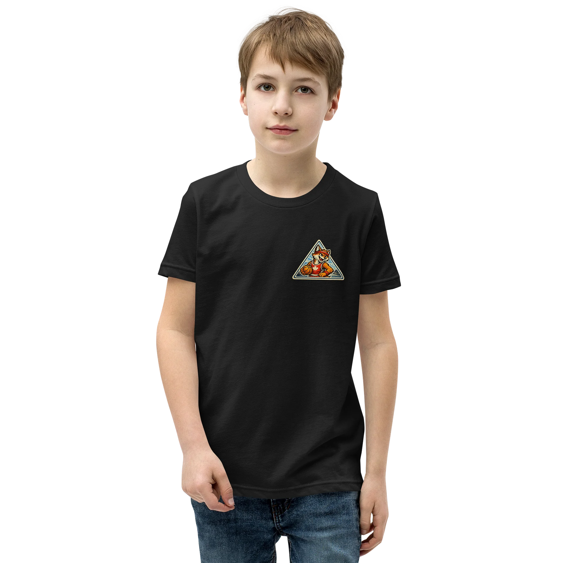 Fox Basketball Player T-Shirt for Kids | The Wild Games product image (3)