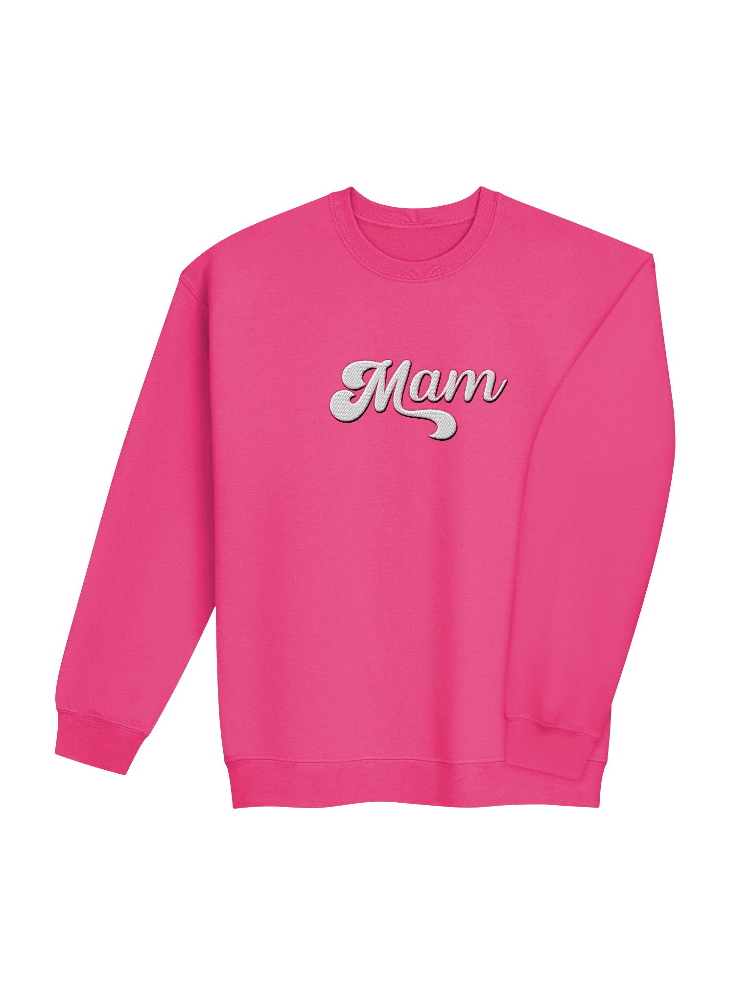 Mam 🩷 Embroidered Sweatshirt in Irish / Gaeilge / Gaelic product image (2)