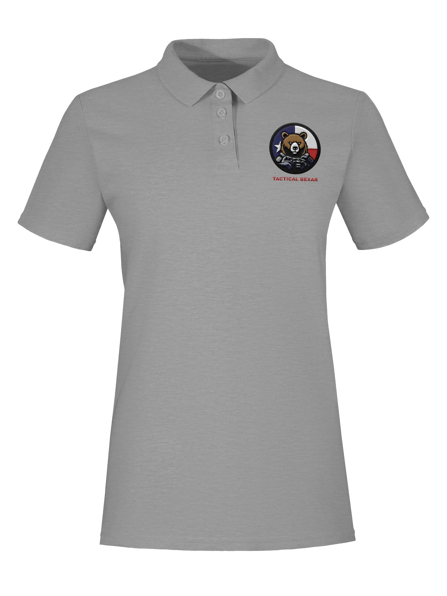TB Womens Polo Grey product image (3)