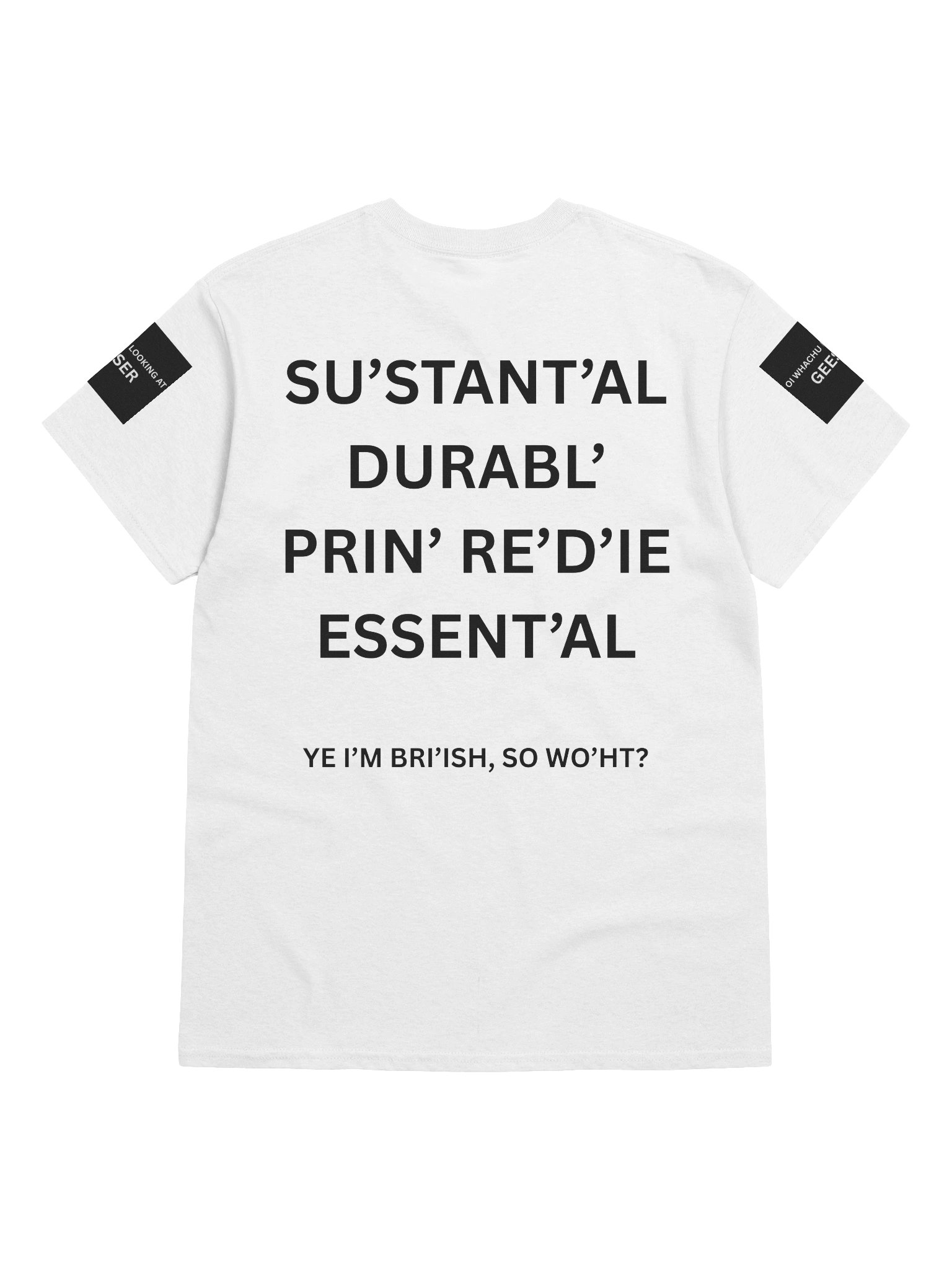 The Glitch British T-Shirt product image (6)