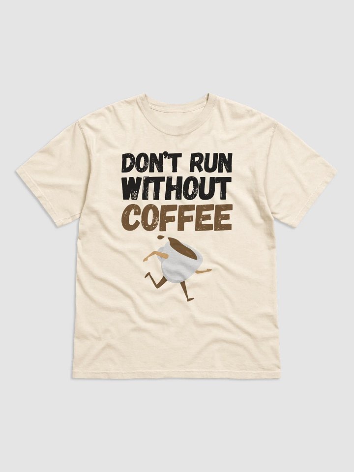 Sprinting Coffee Graphic Tee product image (1)