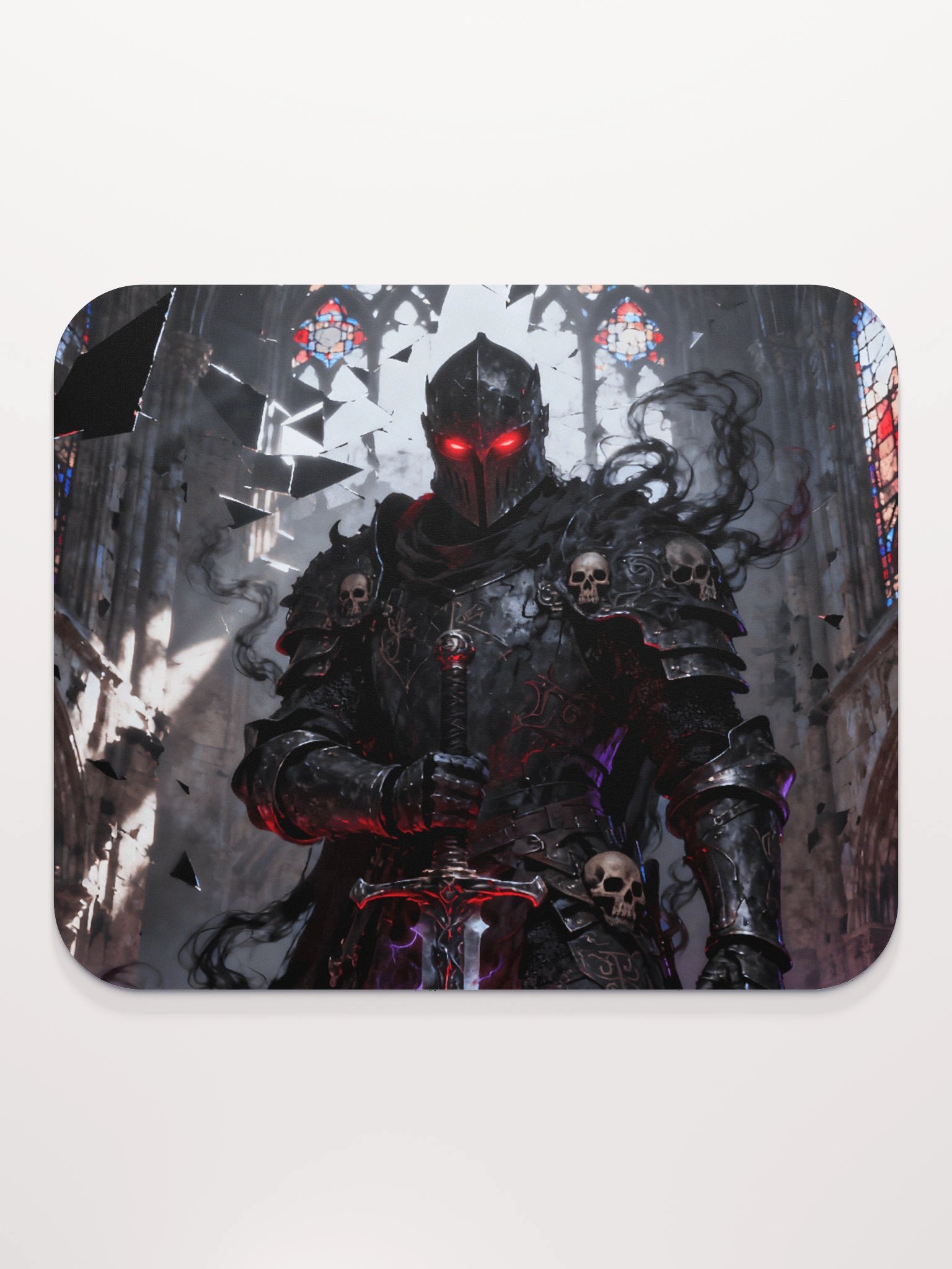 Dark Cathedral Warrior Mouse Pad product image (2)