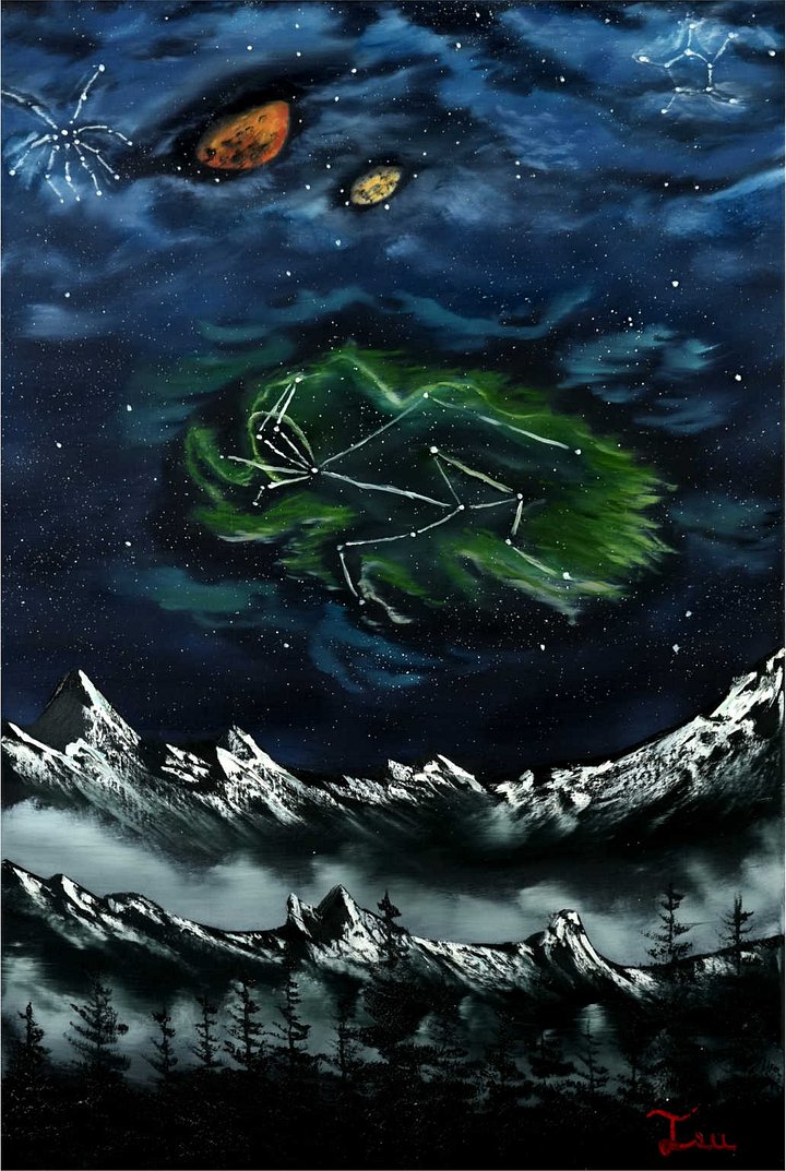 The Thiefs Tree (Original) 24x36 Canvas product image (1)