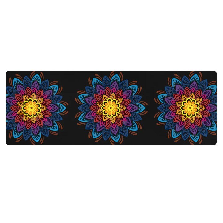 Vibrant Mandala Yoga Mat product image (1)