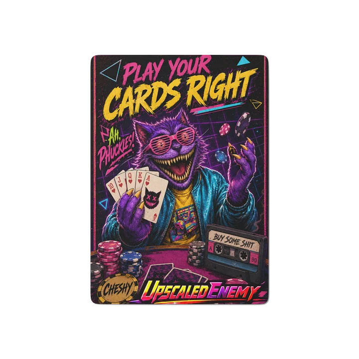 UE - Cheshy’s 80s Baby! Playing Cards product image (2)