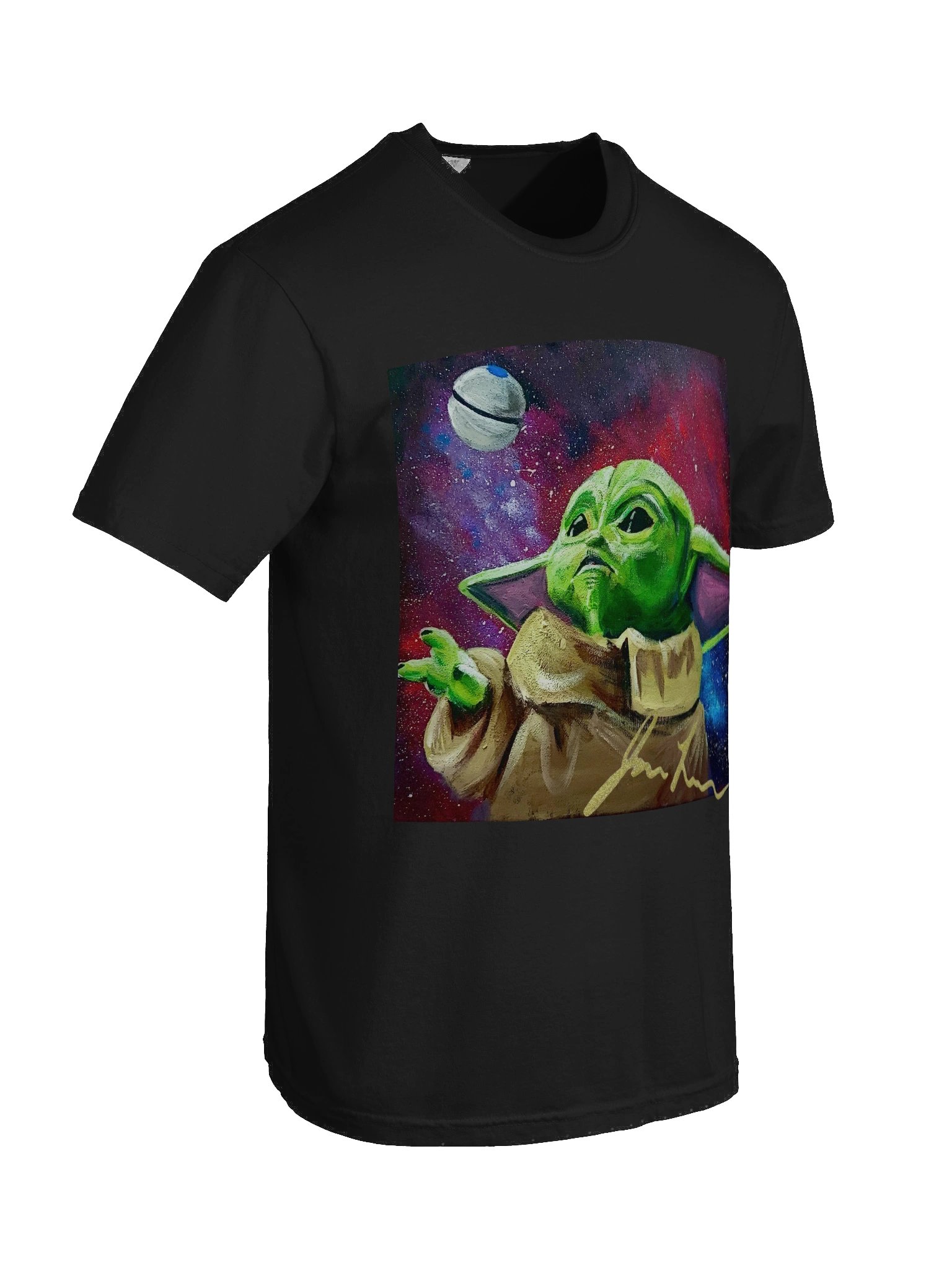 Grogu Baby Yoda Cotton Tee product image (107)