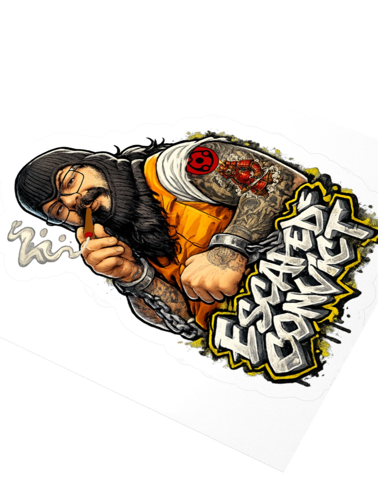 ESCAPED CONVICT STICKER product image (9)
