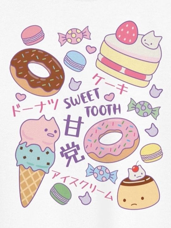 SWEET TOOTH- Unisex Youth Heavyweight T-shirt product image (1)