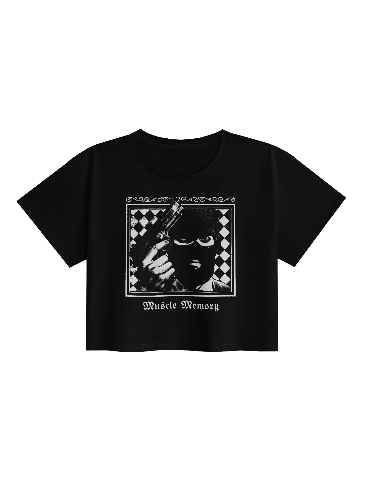 "MUSCLE MEMORY" CROPTOP BACKPRINT product image (1)