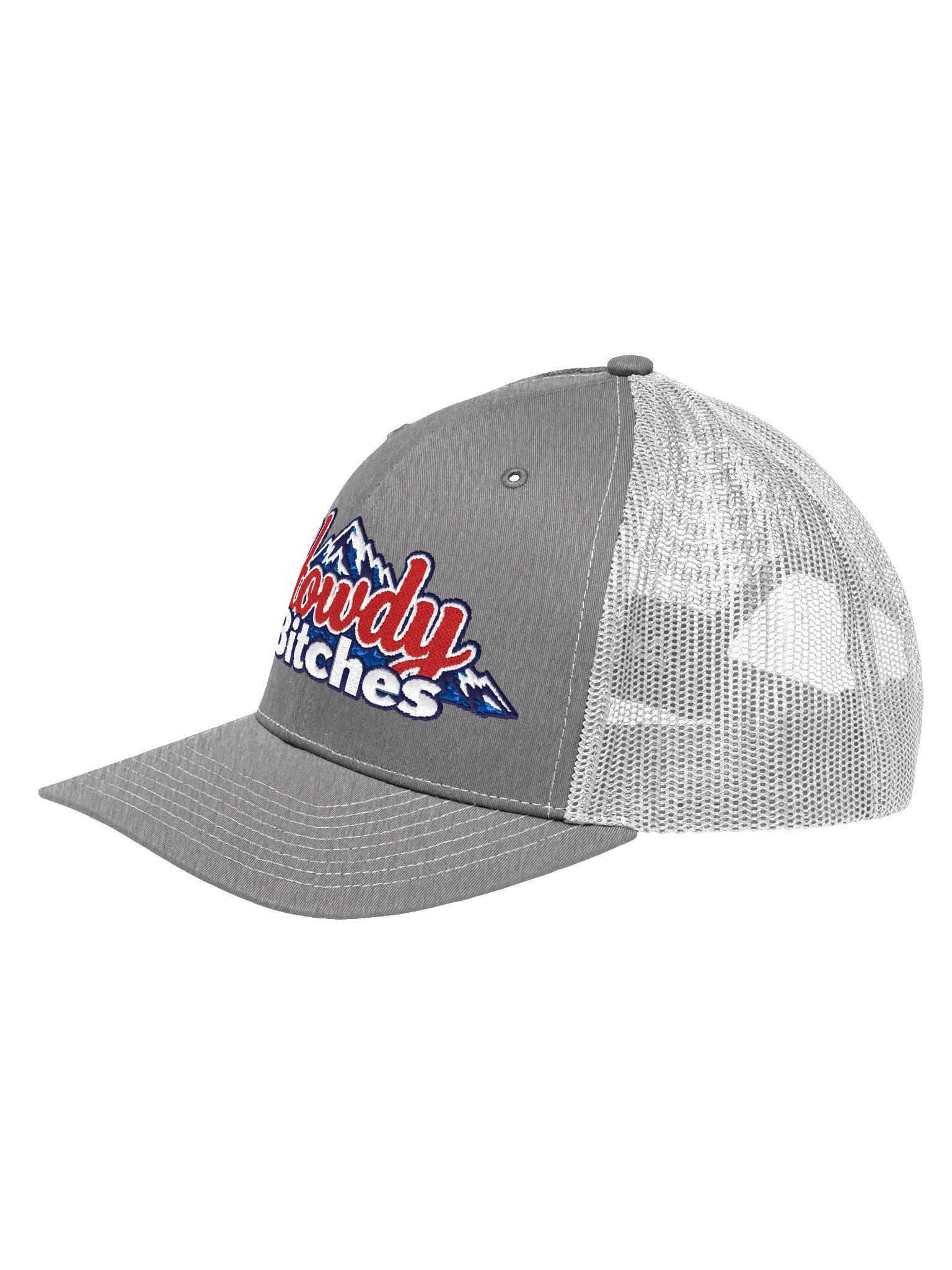Ashholes Howdy Bitches Mountain Trucker Hat product image (2)