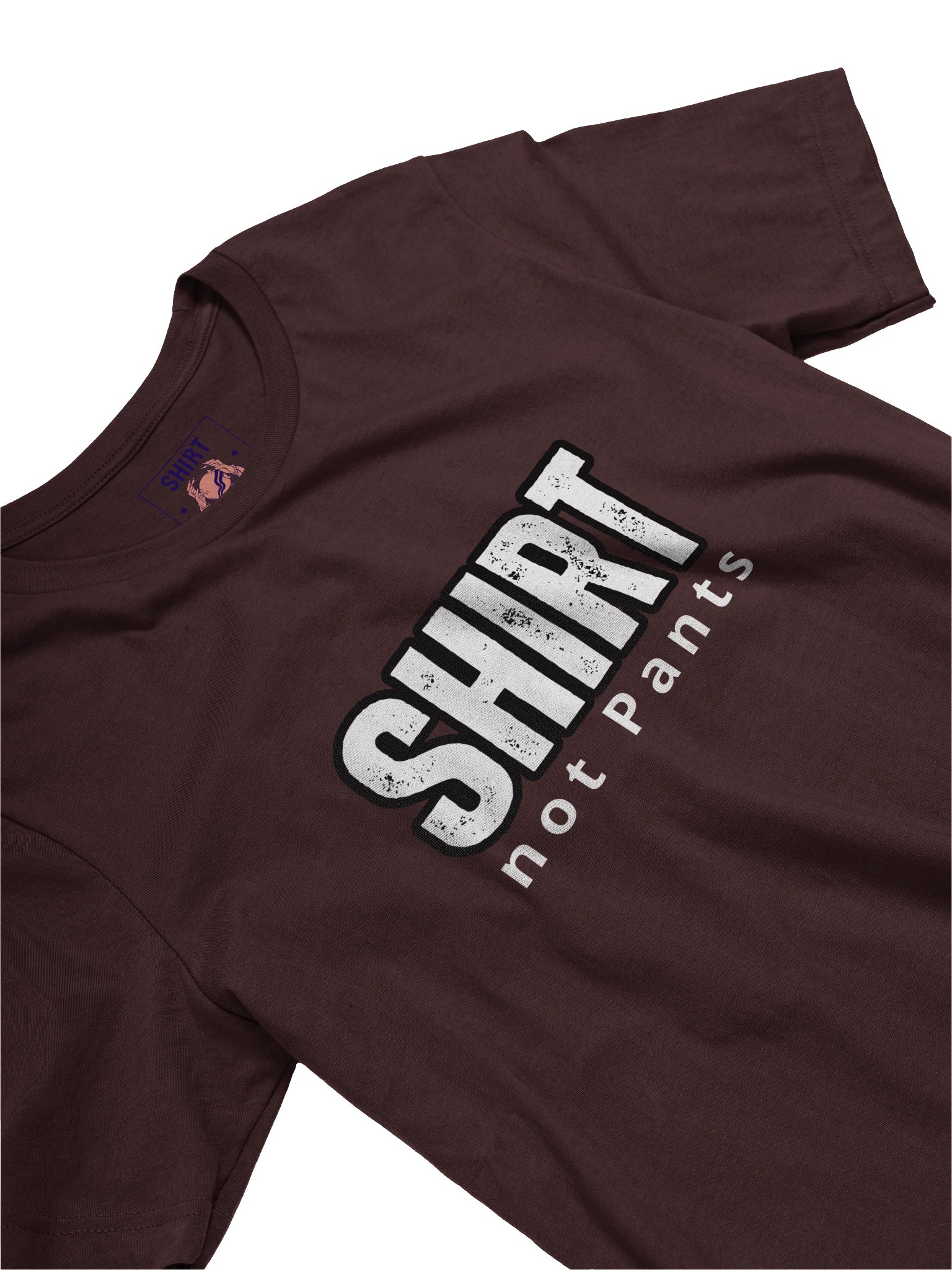 Bold White Text T-Shirt product image (16)
