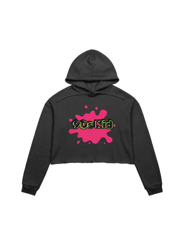 "90s Kid" Crop Hoodie product image (1)