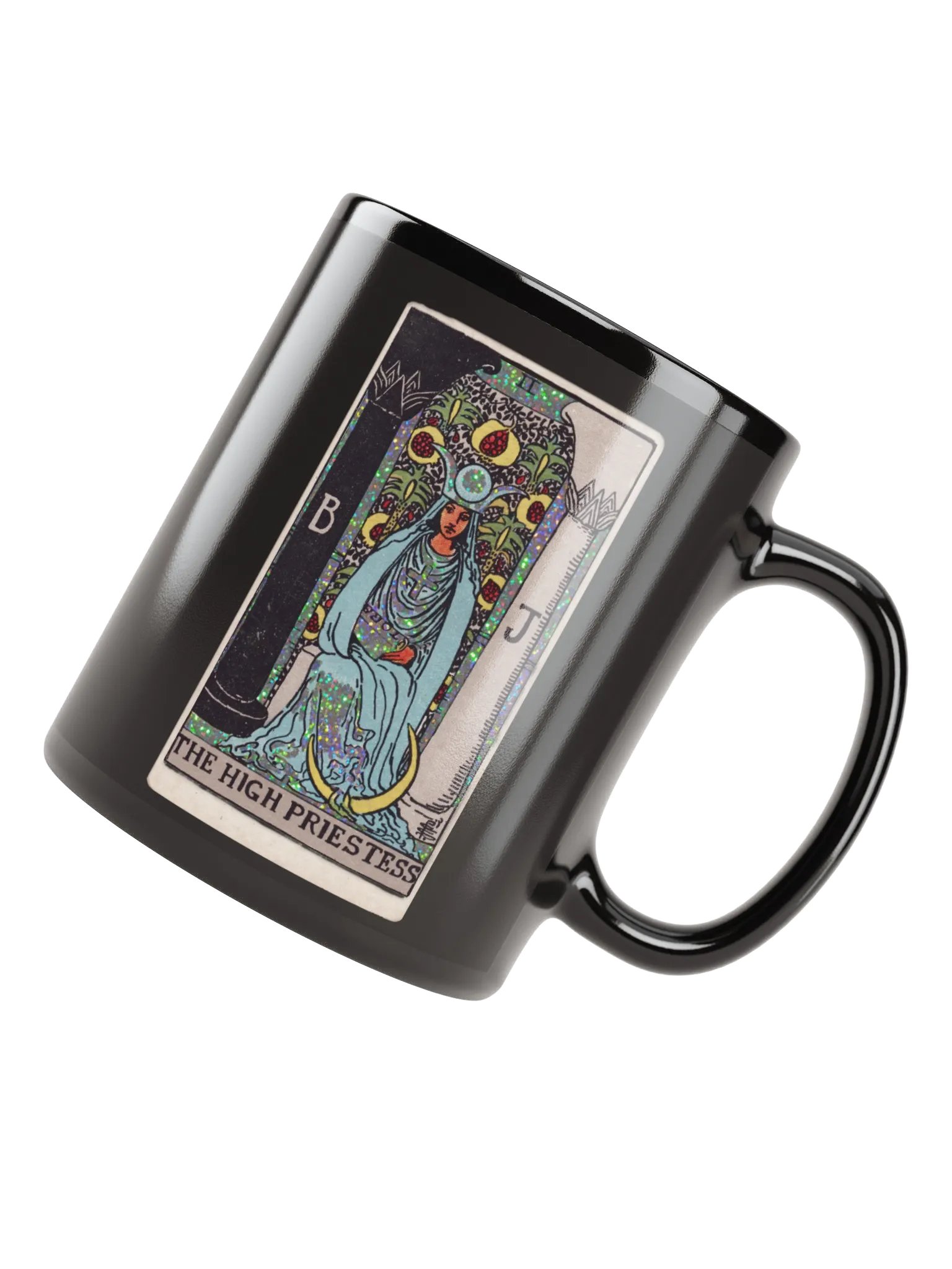The High Priestess Holo Card Mug product image (2)