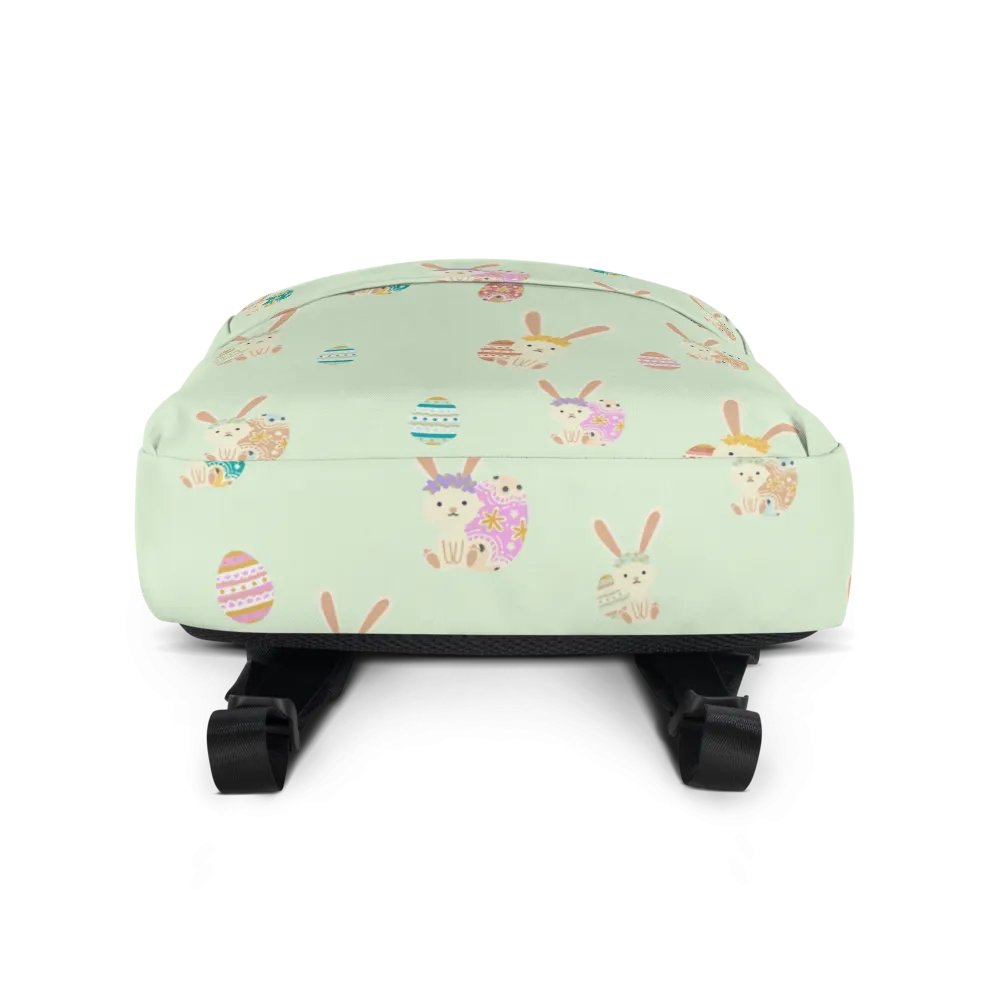 Easter Bunny Eggs All Over Print Bonanza Backpack product image (4)