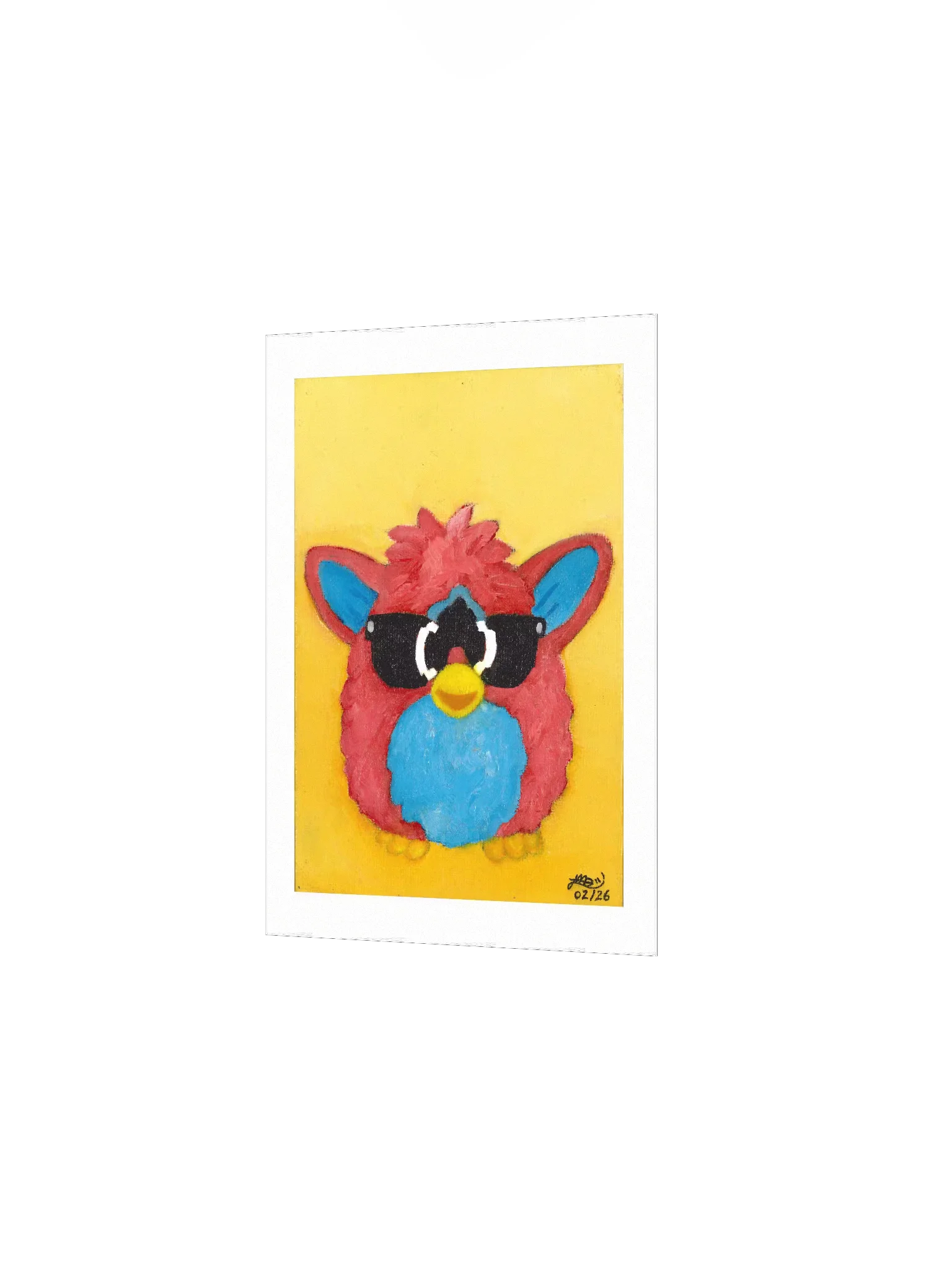Furby Oil Painting Print product image (3)