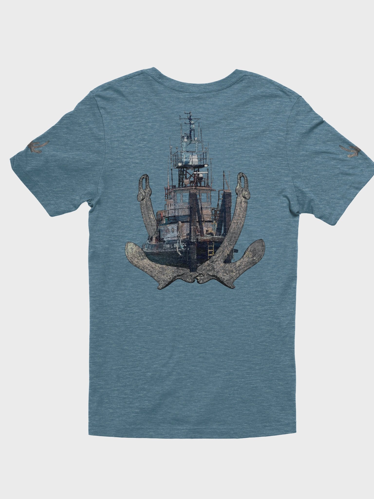 2 Anchor & Terri L. Brusco – Vigilant Marine Workwear | Twin Anchor Apparel Sternwatch Tee Line product image (3)