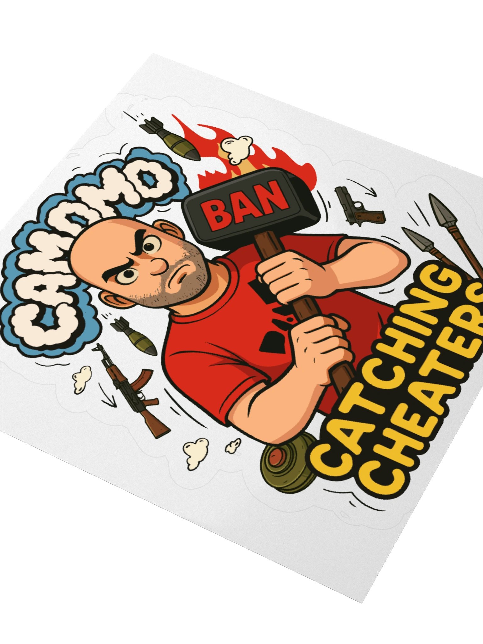 Catching Cheaters Sticker product image (9)