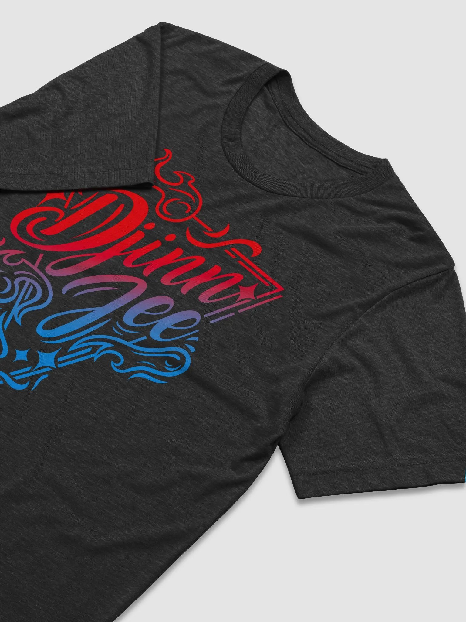 Men's Red/Blue Triangle Tee product image (7)