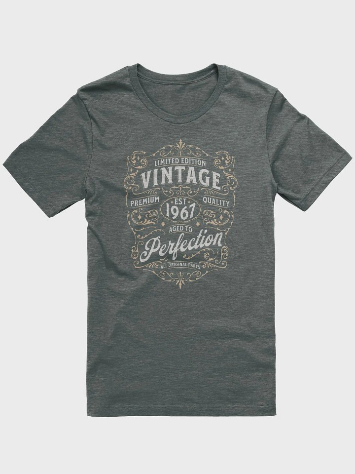 'Limited Edition Vintage Aged to Perfection:1967' Unisex T-Shirt product image (1)