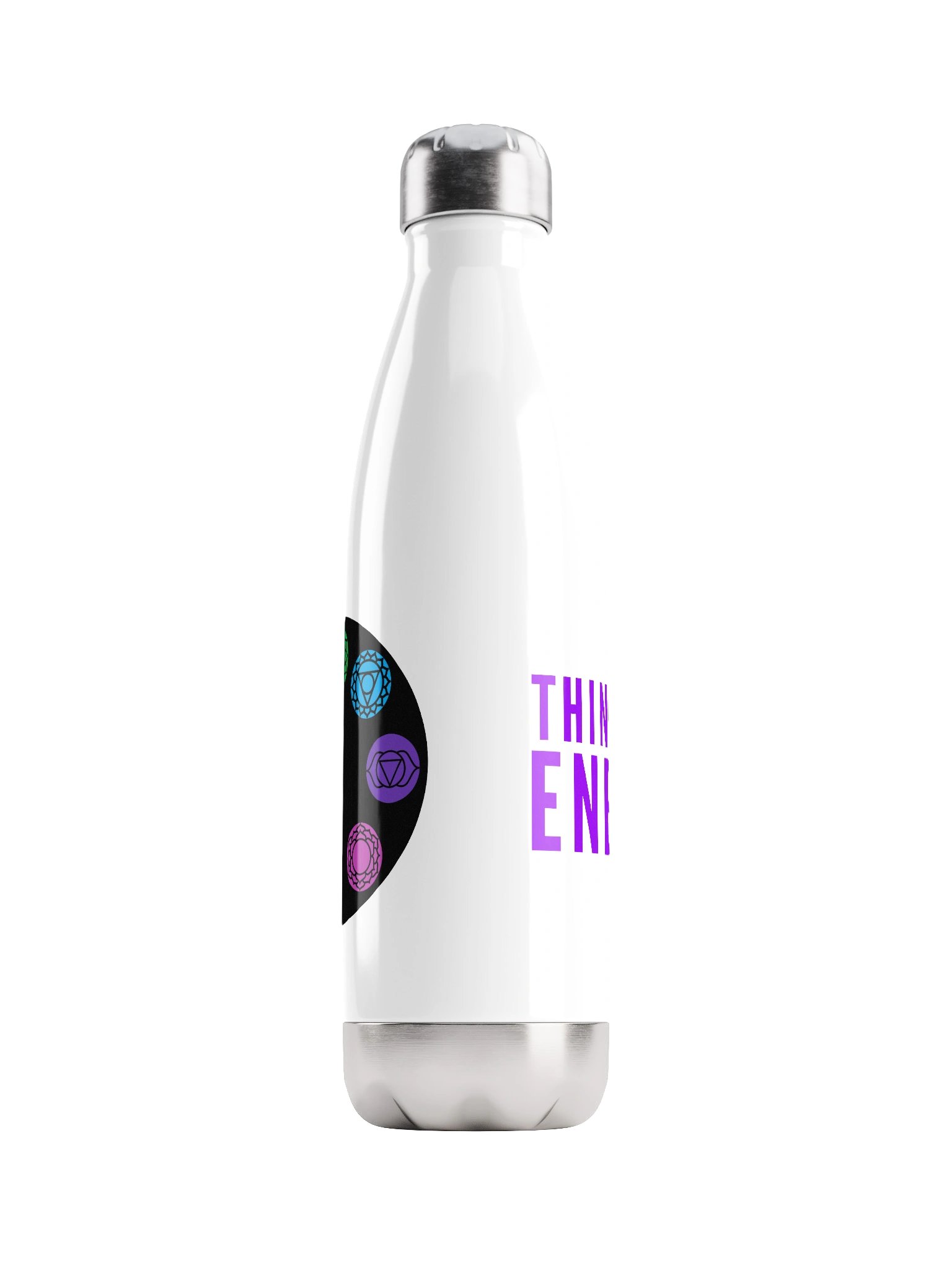 Thinkroot Energy Chakra Stainless Steel Water Bottle product image (3)