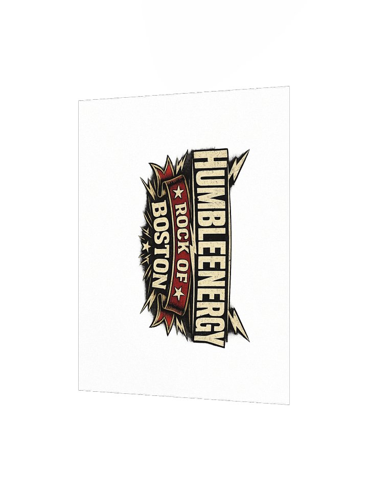 Humble Energy Rock of Boston Poster product image (2)