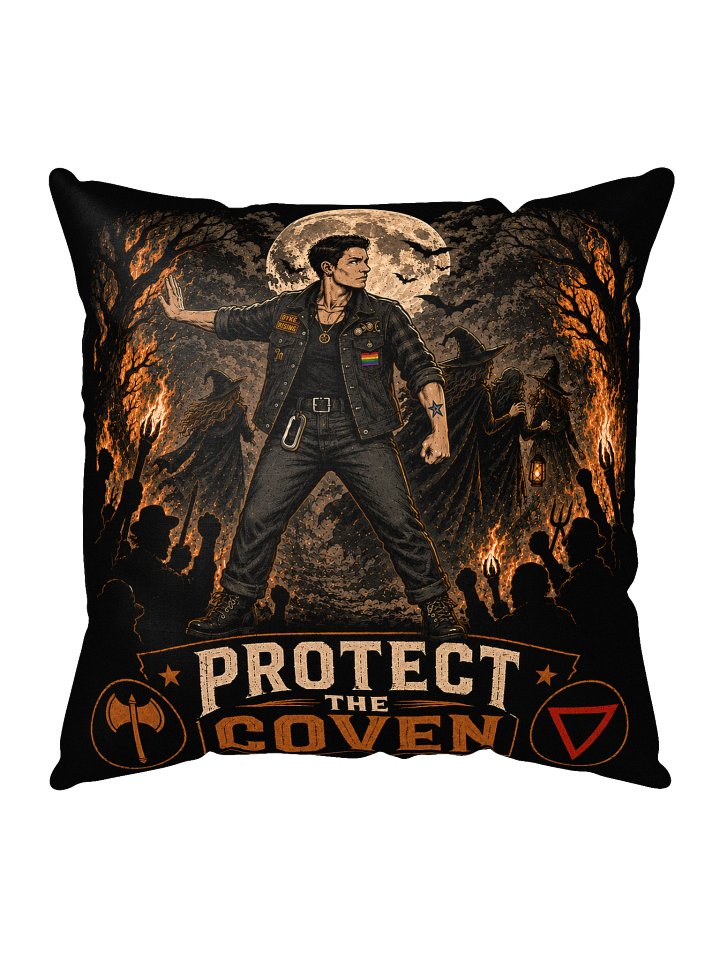 Protect The Coven Dyke Rising pillow