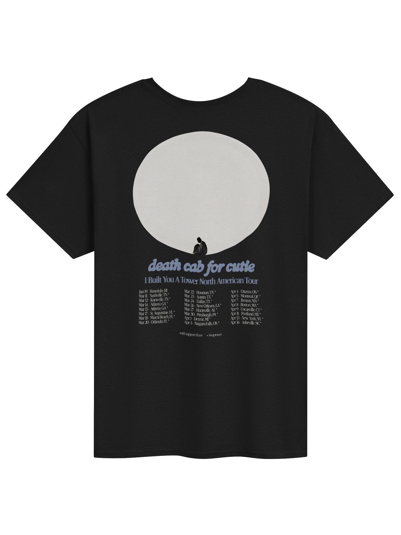 Death Cab for Cutie North American Tour 2027 T-Shirt product image (2)