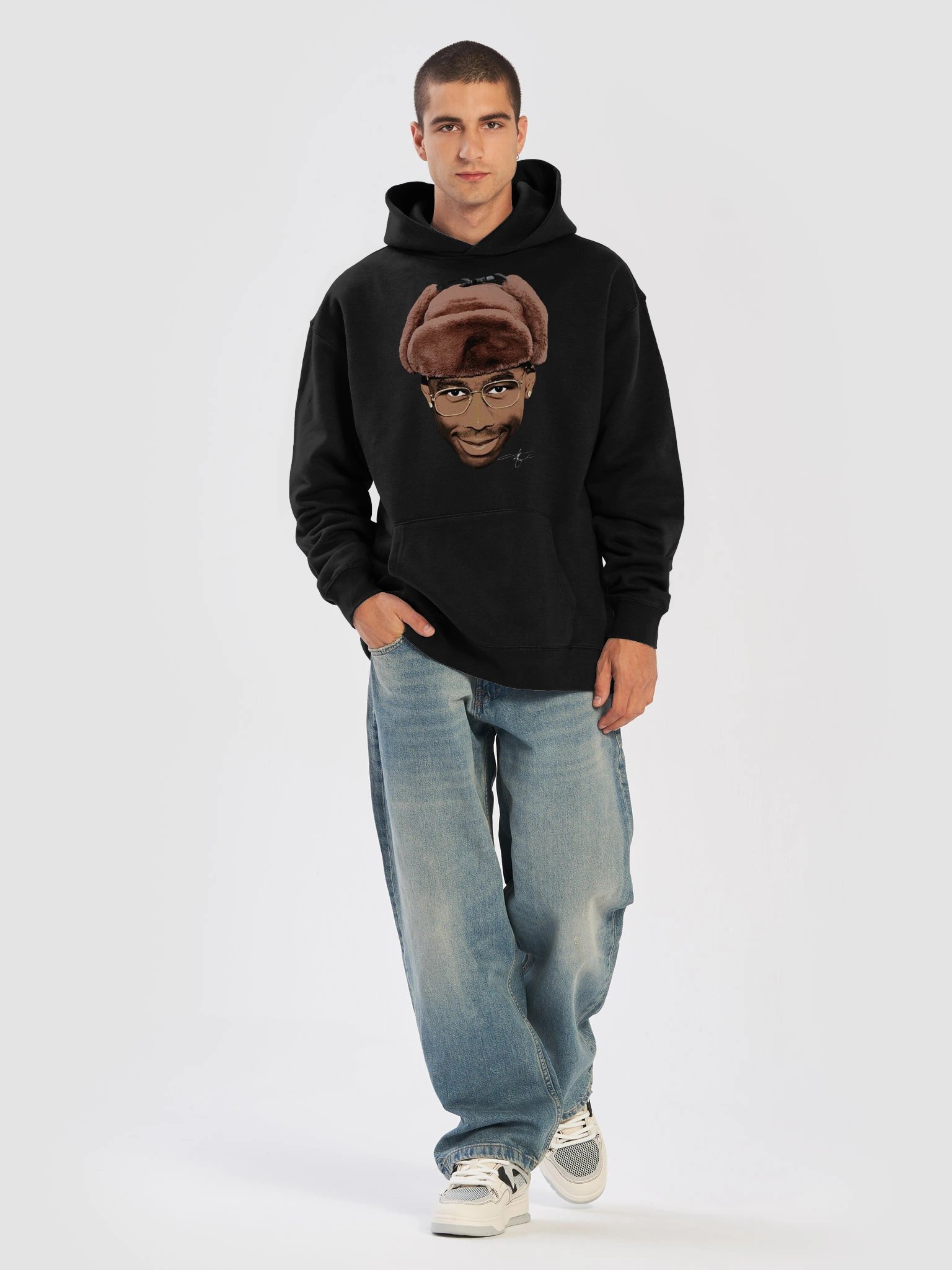 FURBITO Golden Era Legend Hoodie Oversize product image (13)