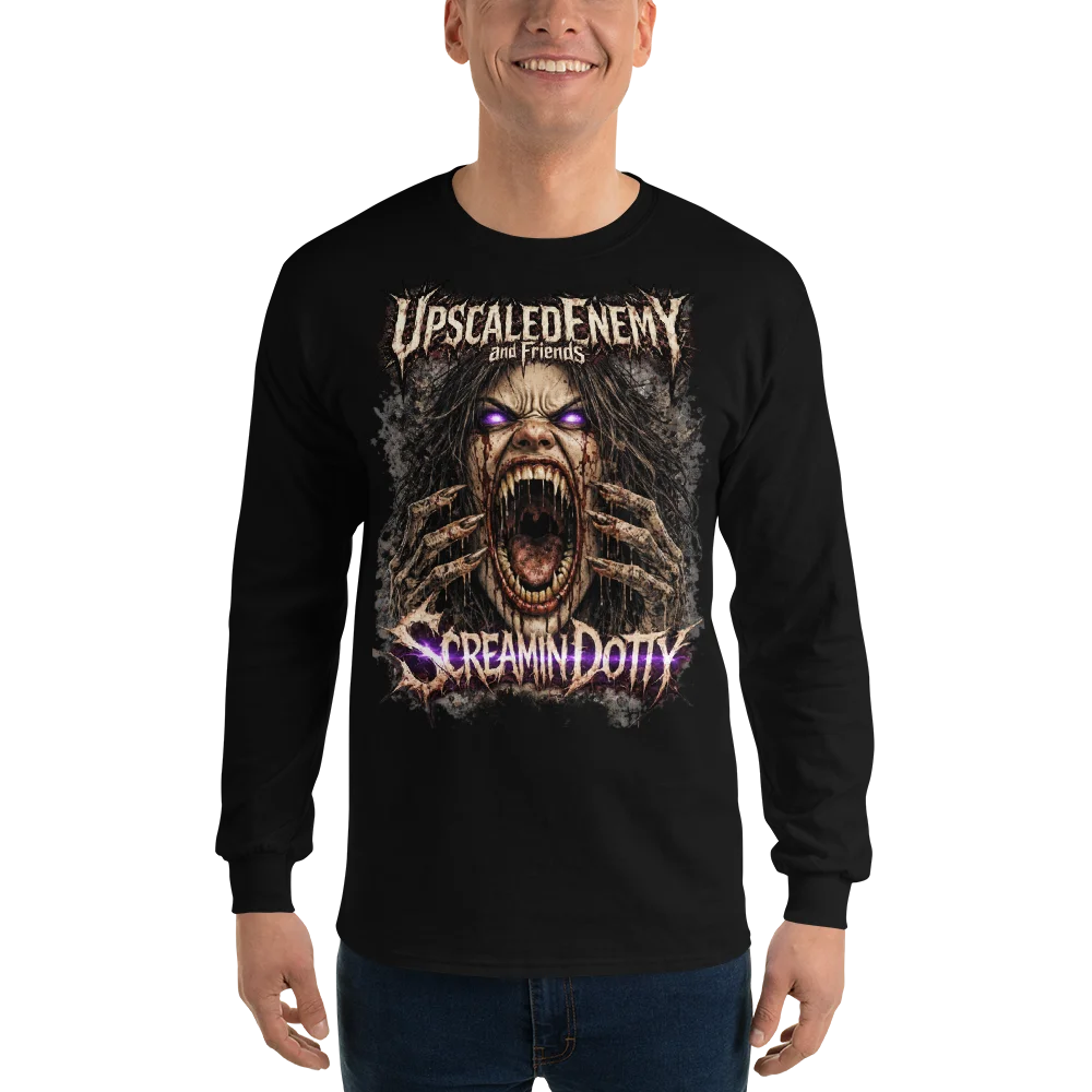 Upscaled and Friends - ScreaminDotty Long Sleeve Ultra Cotton product image (1)
